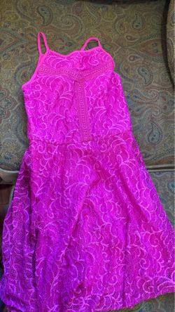 Beautiful pink dress for girls size 8