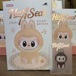 THE MONSTERS - Have a Seat Vinyl Plush Blind Box (SECRET: DUODUO) 🤎