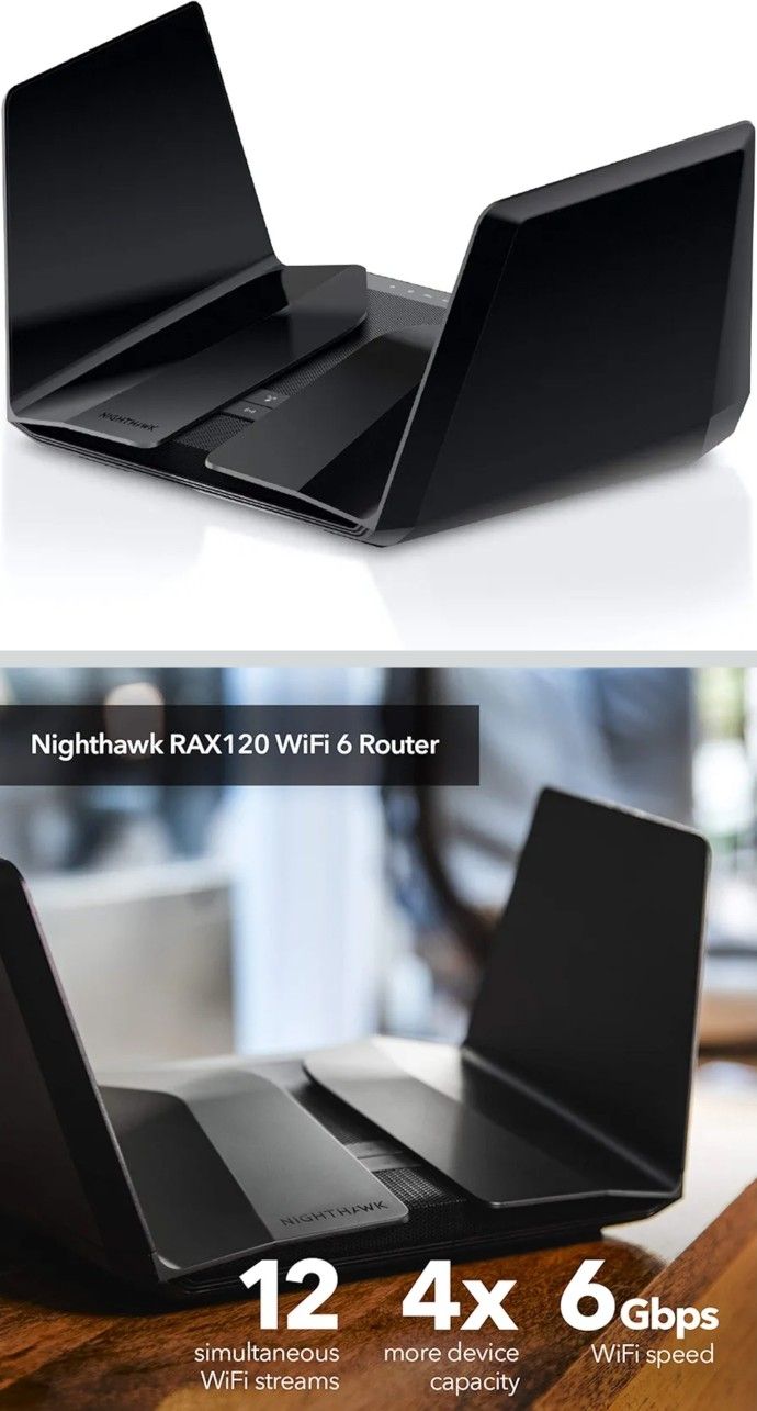 NETGEAR Nighthawk WiFi 6 Router 