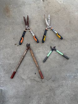 Hedge shears + bypass loopers