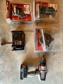 Craftsman Bolt on drill kit with circular saw jigsaw multi tool