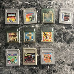 Nintendo Gameboy Video Game Lot