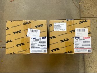 BRAND NEW! TYC Fog Light Assemblies Right and left (#19-5837-00 and #19-5838-00)