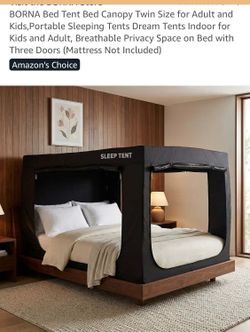 BORNA new twin bed tent canopy
