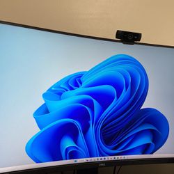 32 Inch Dell Curved 4k Monitor
