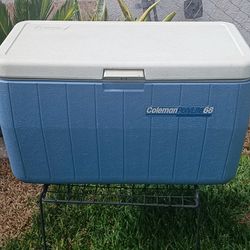 68 Quarts. Coleman PolyLite 68 cooler With Latch