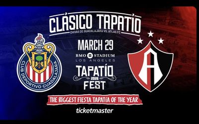 Chivas Vs atlas Tickets Boletos