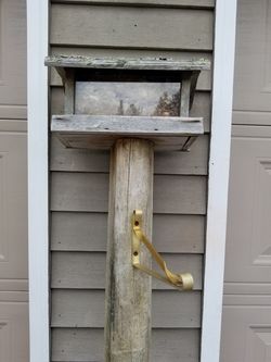 Vintage bird feeder