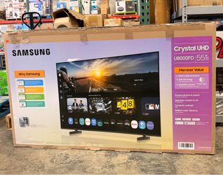 Samsung 55” Crystal UHD Smart TV Brand New In Box