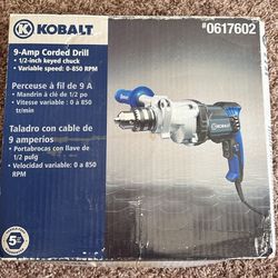 Kobalt 9 Amp Corded Drill