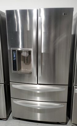 LG 4-Door Stainless Steel Refrigerator Fridge
