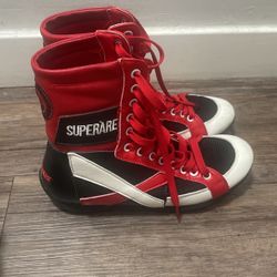 Superare Boxing Shoes Red Size 6