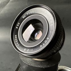 35mm 2.8. M42 vintage lens