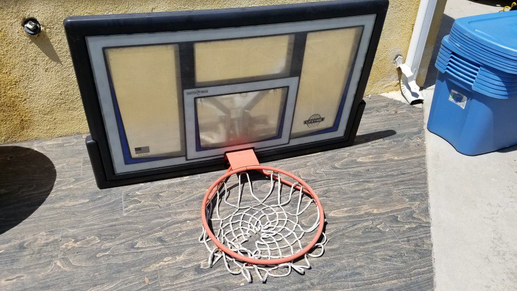 Outdoor Mounted Basketball hoop