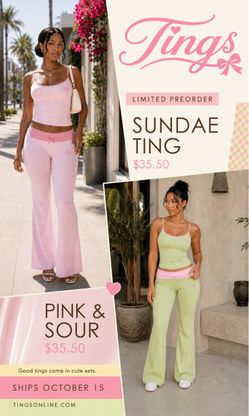 Pink & Sour + Sundae Ting Matching Sets