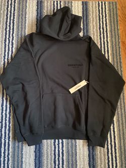 Black Essentials Hoodie