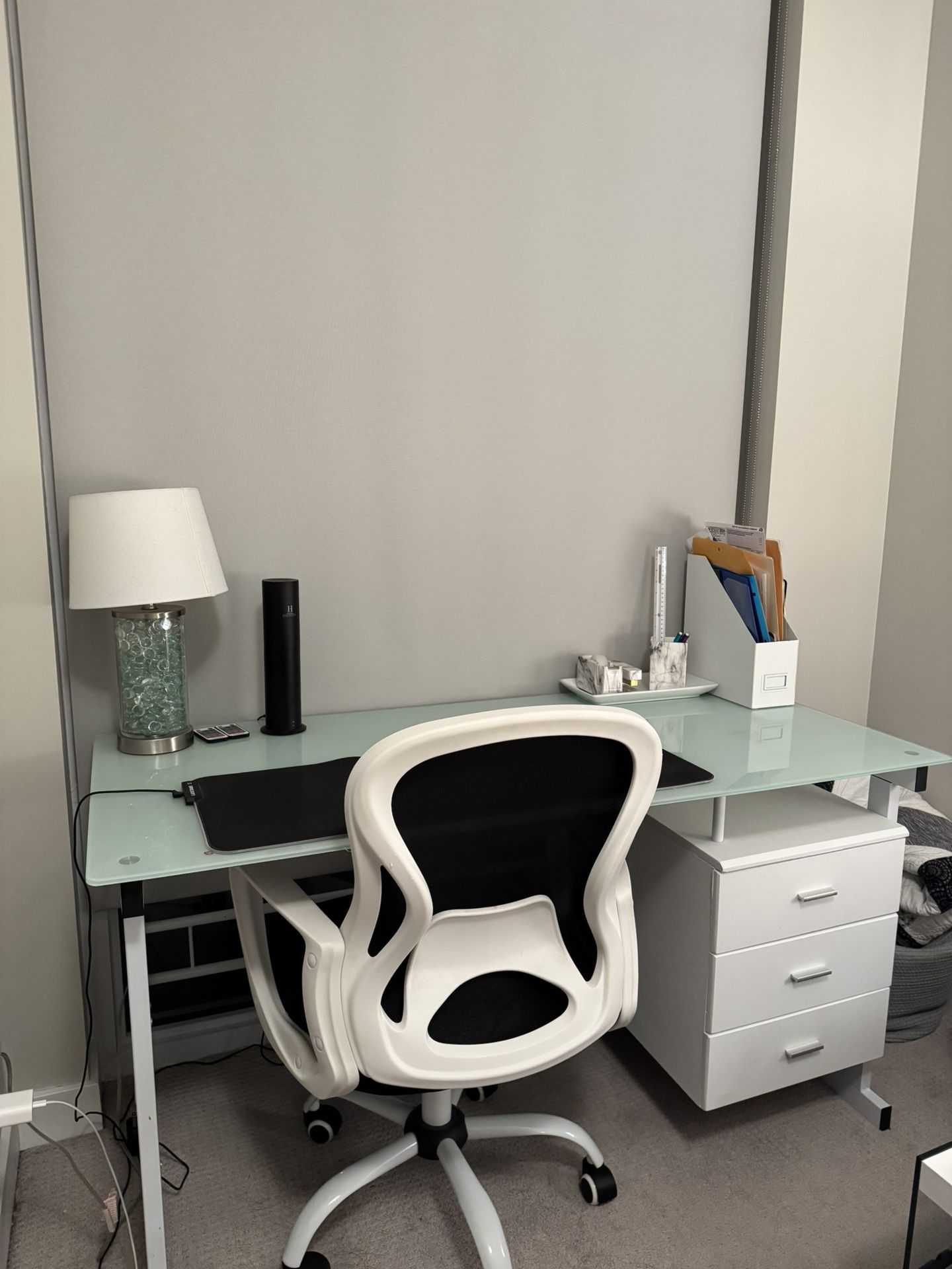 Glass Office Desk