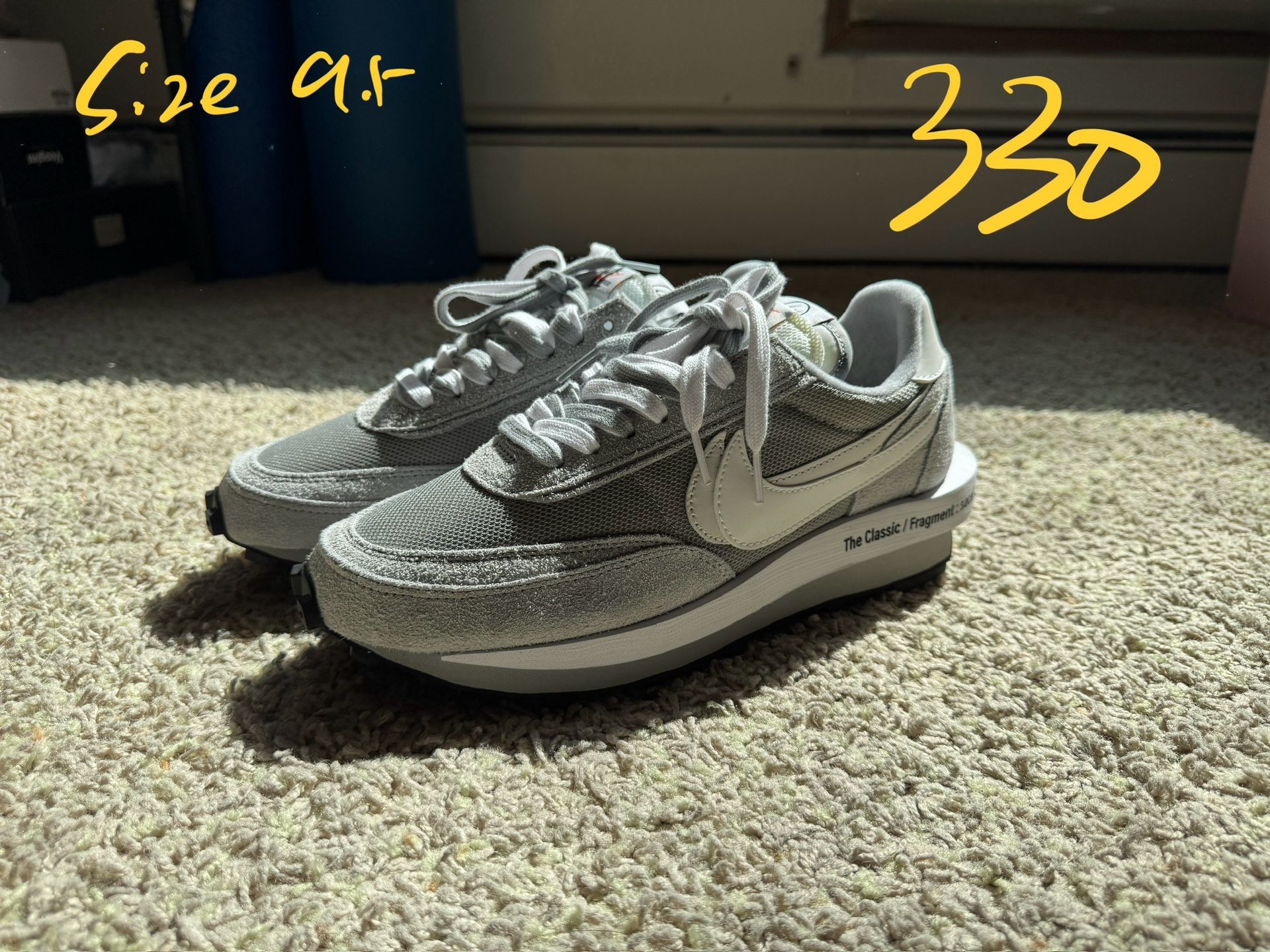 Brand new Sacai fragment Nike shoes