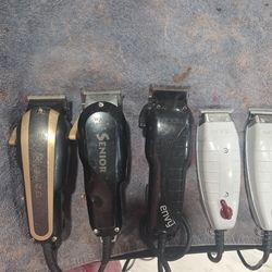 Electric hair clippers (ask for price each one or all)