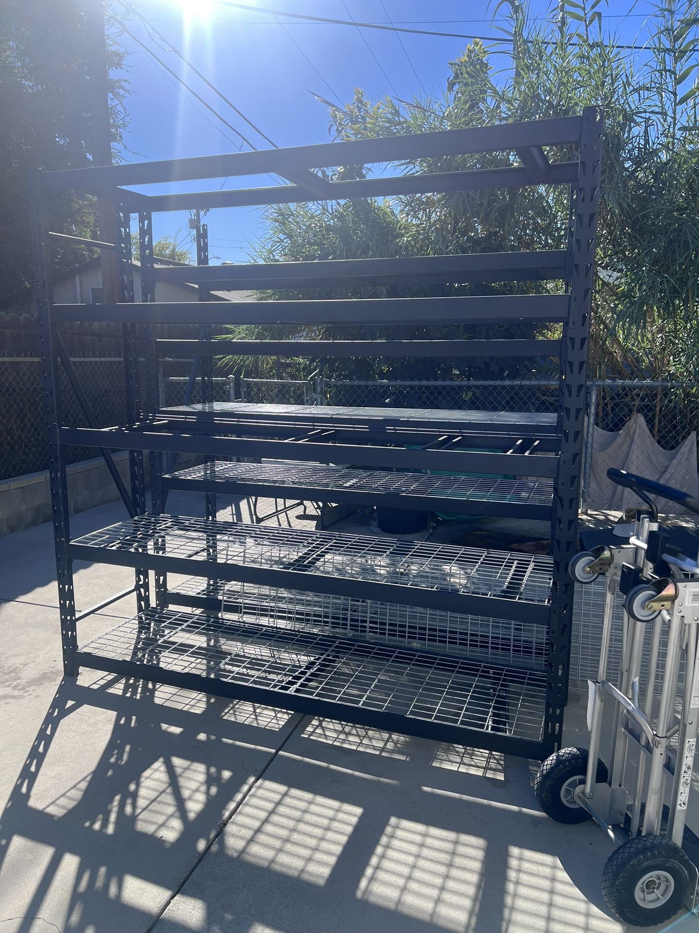 Heavy Duty Industrial Shelving 90x90x24