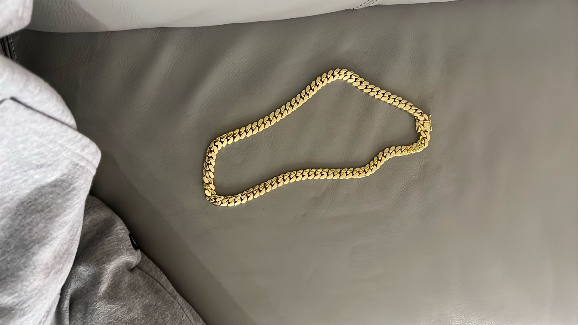 12mm plated Gold chain 