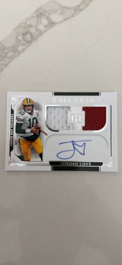 2020 Panini National Treasures Jordan Love RC Auto Patch #RSC-JL /99 Packers