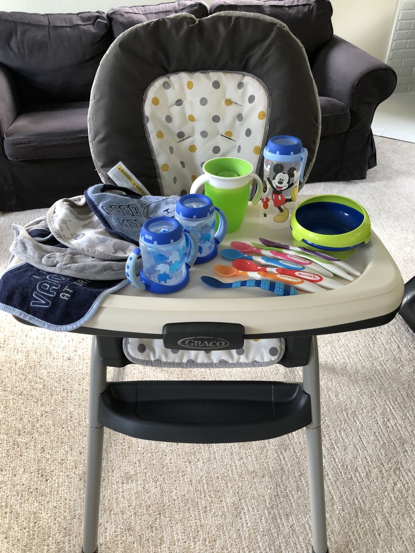 Graco Table2Table high chair with extras!