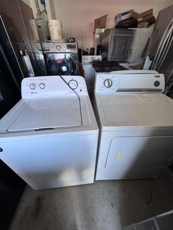Washer and dryer everything were electric