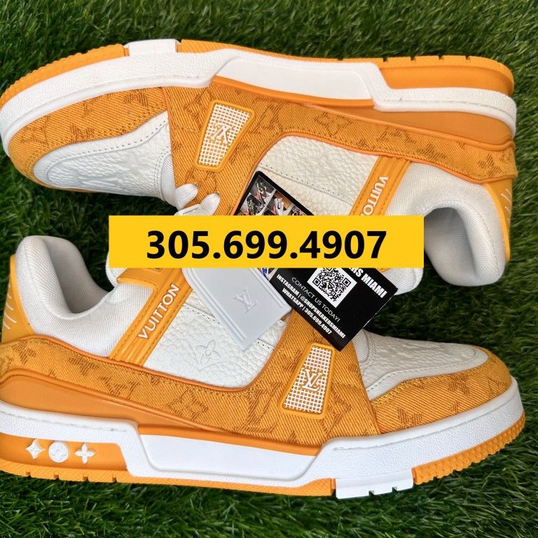 Louis Vuitton LV Trainers (Yellow)