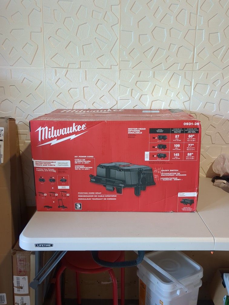 Milwaukee 0931-20 6.5 Peak HP Wet/Dry Vacuum Motor Head