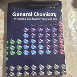General Chemistry Volume 1