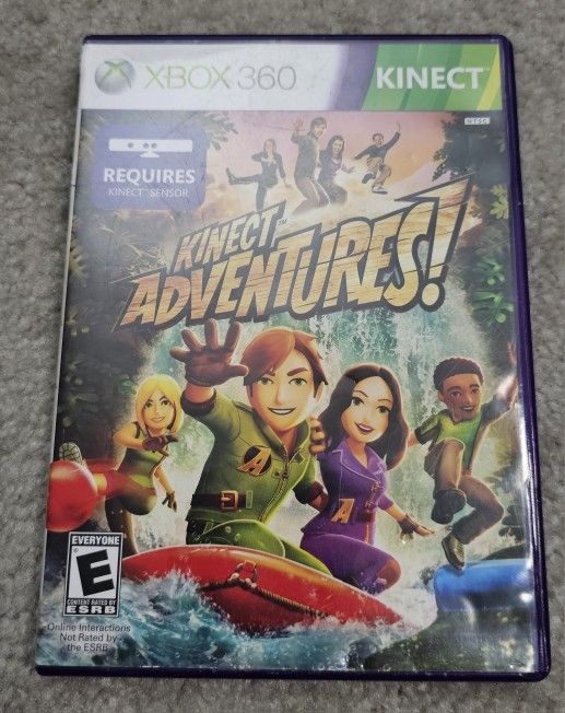 Kinect Adventures! Xbox 360 Game CIB