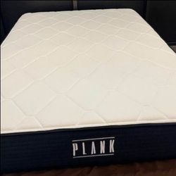 California King Brooklyn Bedding Plank Firm Luxe Mattress - Like New