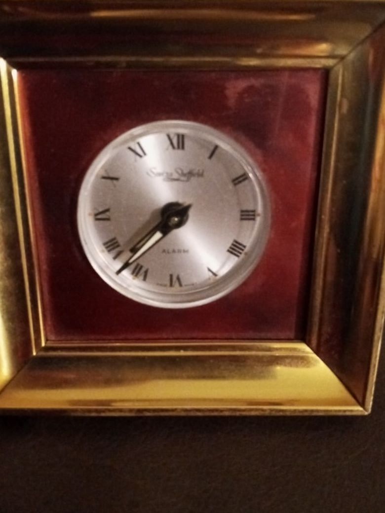 Swiza Sheffield Alarm Clock Swiss Made Vintage