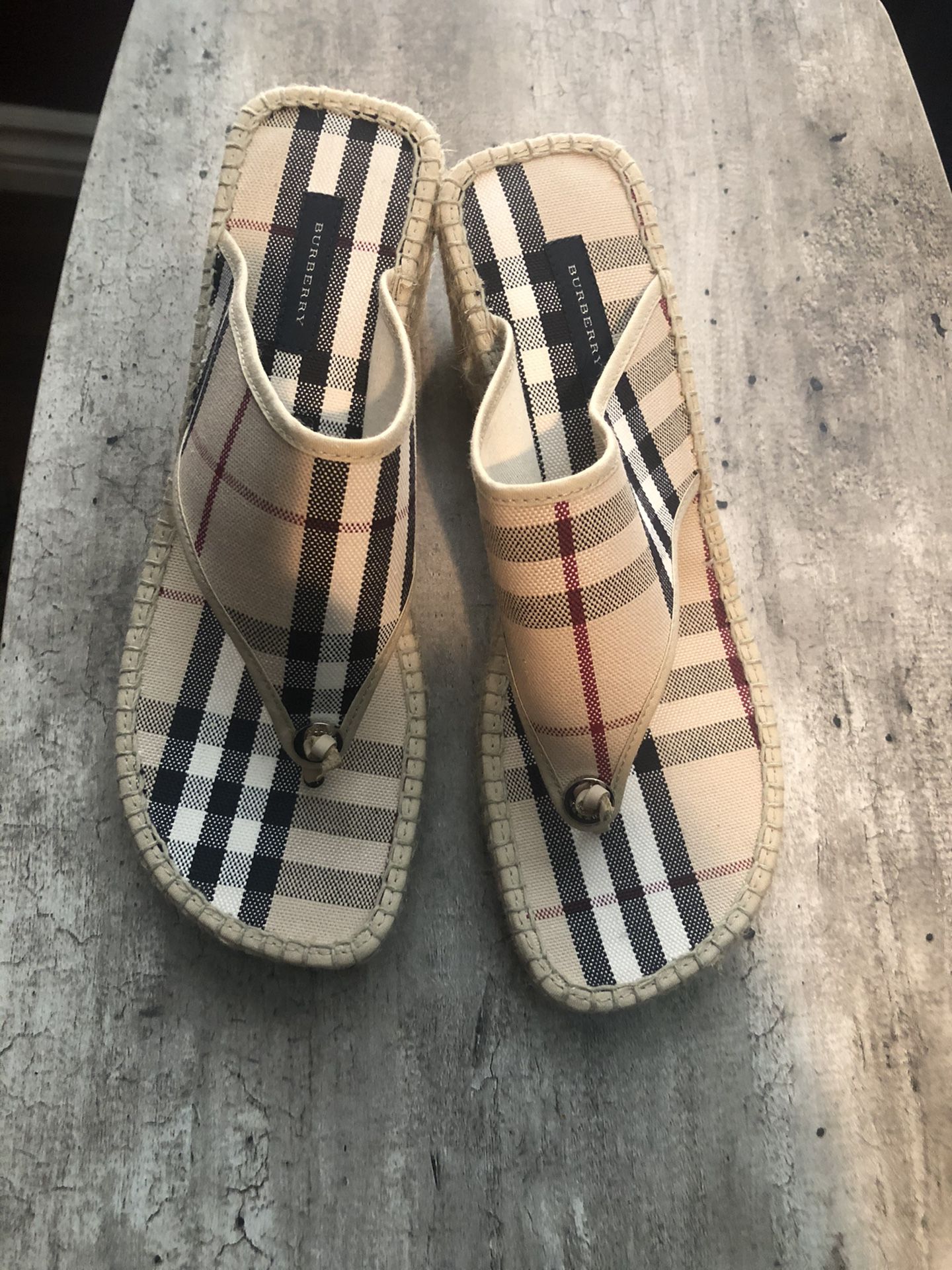 Vintage Burberry Sandals