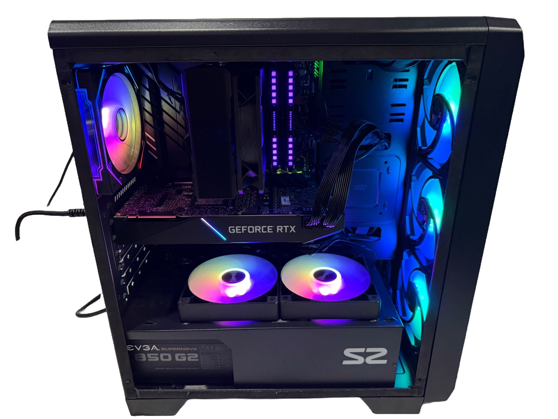 Custom Gaming PC w/ i7 12700k, refurbished RTX 2080Ti 11GB, 32GB RAM, 1TB SSD