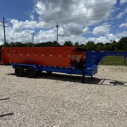 Roll Off Dumpster Set Up