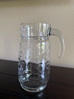 Glass pitcher only had lemon water in this pitcher