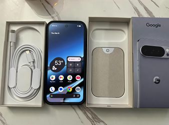 Google Pixel 10 Pro XL Smartphone 256GB, Unlocked, Moonstone  blue