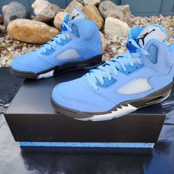 Jordan 5 UNC University Blue NEW SIZE 10.5