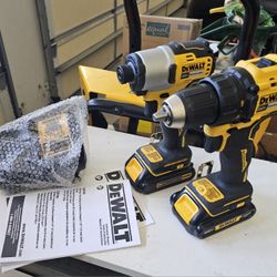New Dewalt Drill and Impact Driver
