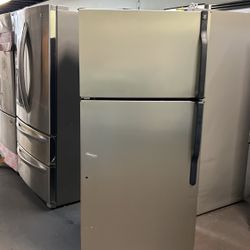 Apartment Size Ge Refrigerator Stainless Steel 