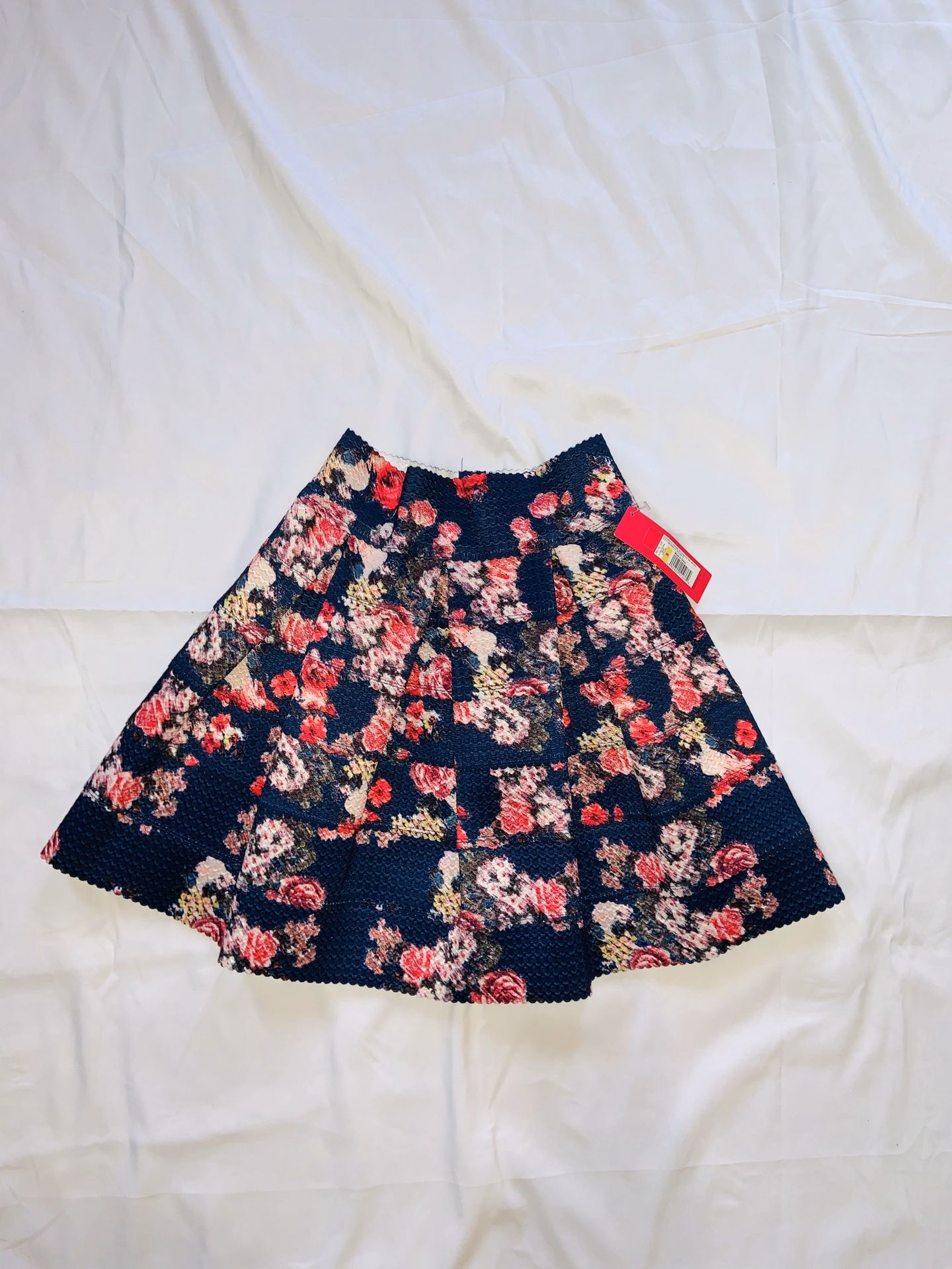 Floral Mini Skirt