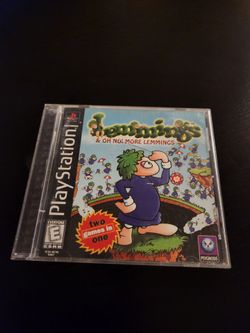 Lemmings & Oh No More Lemmings (PS1) *complete*