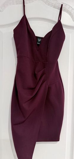 Windsor Burgundy Mini Dress