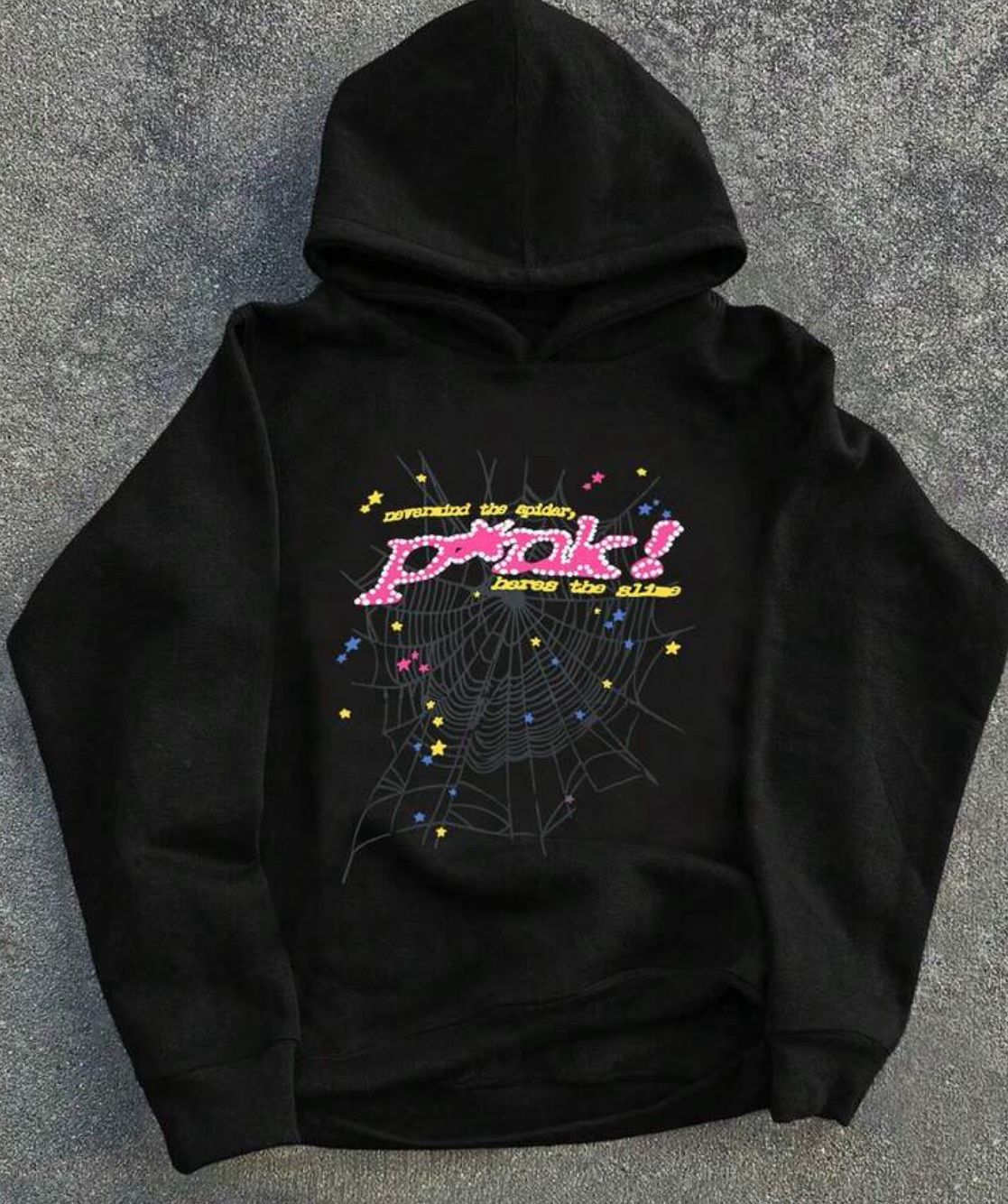 Pink Sp5der Hoodie