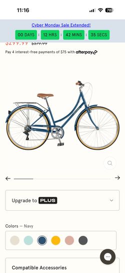 Retro Spec 7 speed Bike