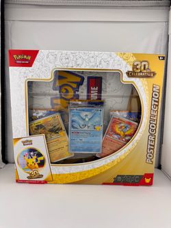 Pokémon TCG 30th Celebration Poster Collection Box