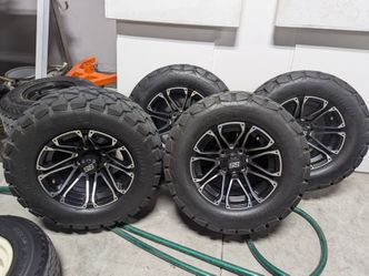 22" 10 X 12" Golf Cart Rims