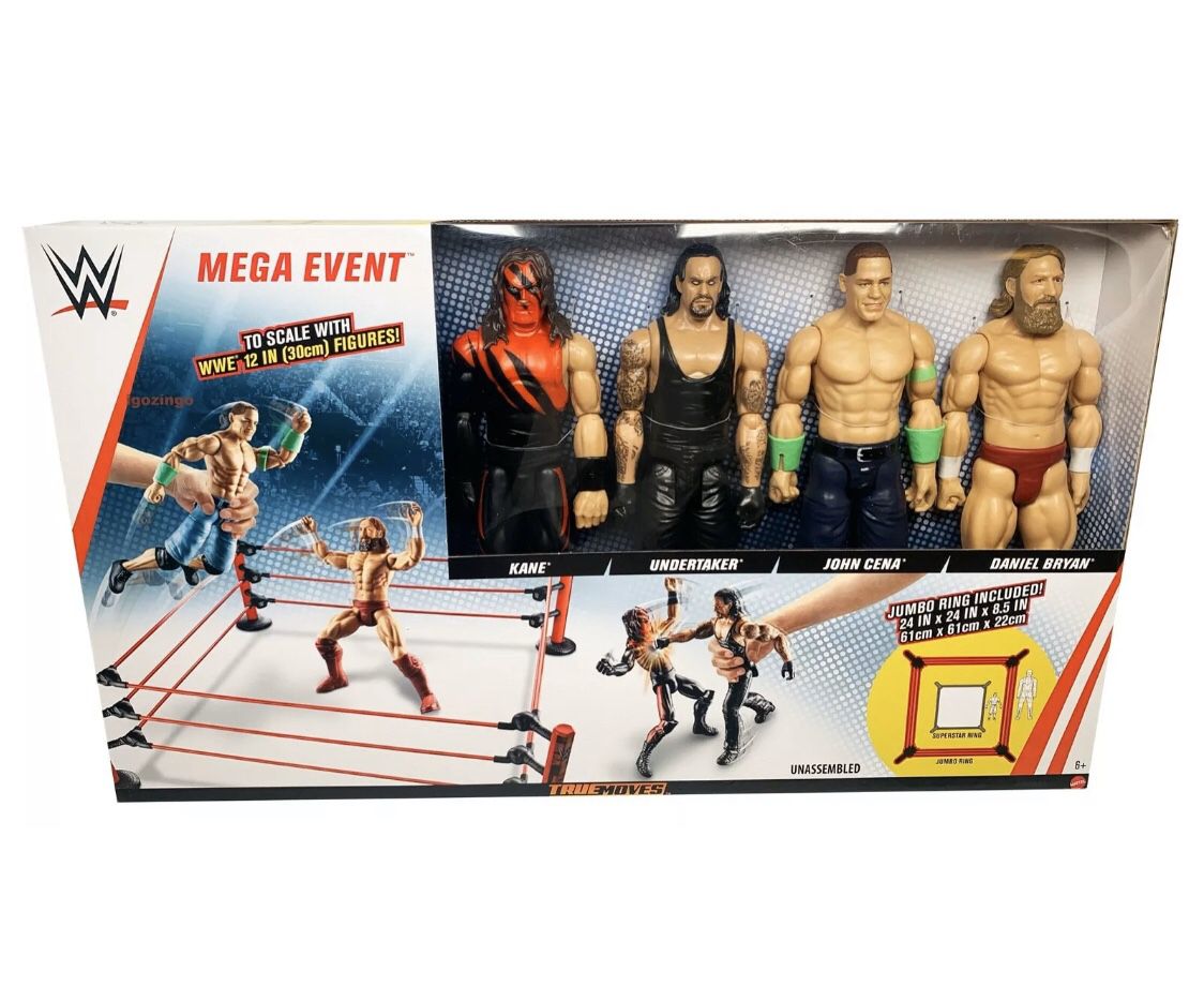 Mattel WWE Mega Event Jumbo Ring